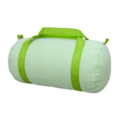 Seersucker Duffel Bag - Lime
