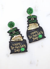 Pot of Gold Earring - St. Patrick's Day