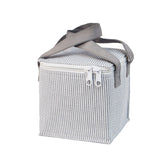 Seersucker Snack Square - Grey