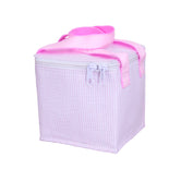 Seersucker Snack Square - Pink