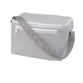 Seersucker Lunch Box - Grey