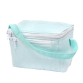 Seersucker Lunch Box - Mint