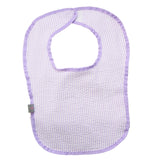 Seersucker Bib - Lilac