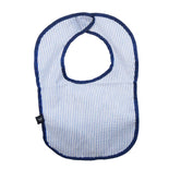 Seersucker Bib - Navy