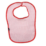 Seersucker Bib - Red