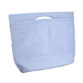 Lizzi Insulated Tote - Navy Seersucker