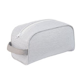 Seersucker Traveler/Dopp Kit/Diaper Caddy - Grey