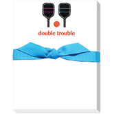 PICKLEBALL DOUBLE TROUBLE NOTEPAD