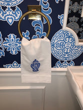 Chinoiserie Ginger Jar Hand/Tea Towel I