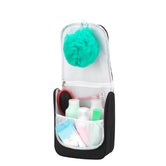Hanging Travel Case/Cosmetic/Dopp Kit - Black