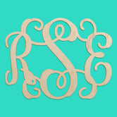 Wood Monogram - Vine