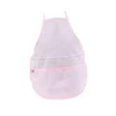 Seersucker Apron/Art Smock - Pink