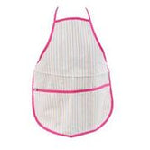 Seersucker Apron/Art Smock - Rainbow