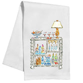 Coastal Bar Cart Kitchen / Tea Towel