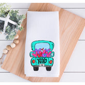 Valentine Truck Kitchen Towel