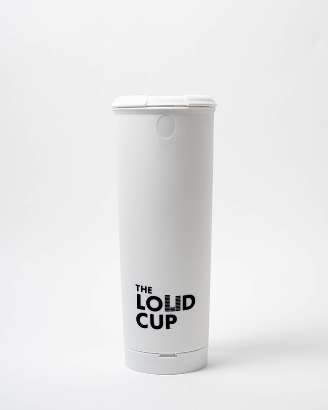 White Loud Cup