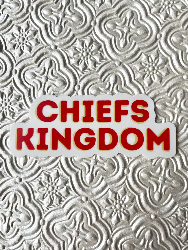 Chiefs Kingdom Sticker