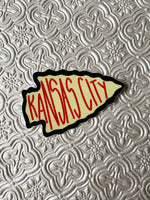 Arrowhead Sticker - Kamsas CIty - Chiefs