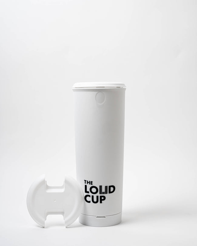 White Loud Cup