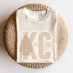 Neutral KC Chiefs Graphic T-Shirt