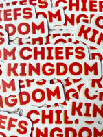 Chiefs Kingdom Sticker