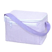 Seersucker Lunch Box - Lilac