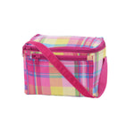 Seersucker Lunch Box - Plaid - Pistachios Monograms and Gifts