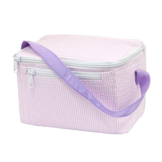 Seersucker Lunch Box - Princess - Pistachios Monograms and Gifts