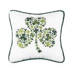 St. Patrick Irish Shamrock Throw Pillow