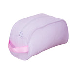 Seersucker Traveler/Dopp Kit/Diaper Caddy - Pink