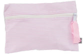 Seersucker Cosmo Bag - Pink