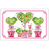 Heart Topiaries Placemat