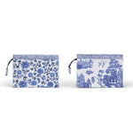 CHINOISERIE MULTIPURPOSE POUCH - Blue Floral