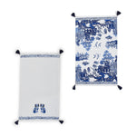 Chinoiserie Blue & White Tea Towel - 2 piece - Staffordshire
