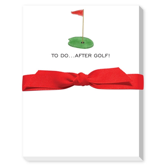 TO DO ... AFTER GOLF MINI NOTEPAD
