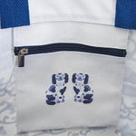 Chinoiserie Blue & White Tote Bag with Inside Pocket - Blue Willow
